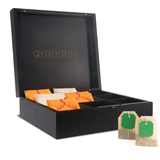 Grandlux Theedoos 9 Vaks – Zwart